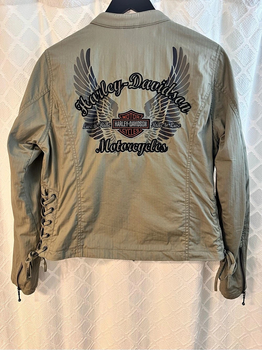 Harley-Davidson Women's Horizon Lightweight Casual Cotton Jacket